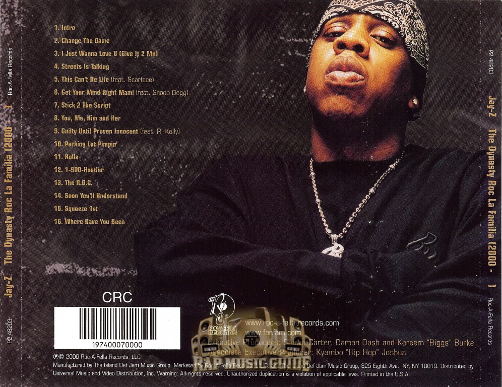 The Dynasty: Roc la Familia 2000 - Jay-Z Songs, Reviews